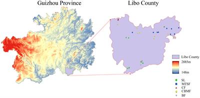 Variations in species diversity patterns and community assembly rules among vegetation types in the karst landscape